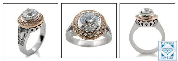 Finest quality cubic zirconia ring