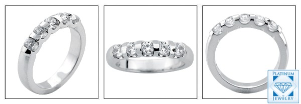 CUBIC ZIRCONIA CHANNEL BAND