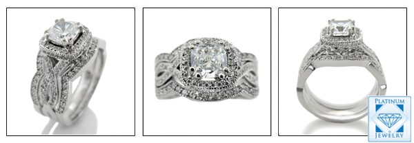 High quality cubic zirconia rings
