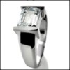 1.5 CT. HIGH QUALITY CUBIC ZIRCONIA LOW SET SOLITAIRE RING
