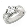 SOLID AND HEAVY 1 CARAT ROUND CZ ENGAGEMENT RING 