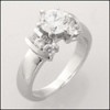 Diamond Simulated cz engagement ring 
