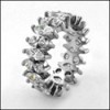 4 Carat Total Marquise Cubic Zirconia Eternity Band