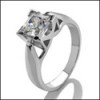 CUBIC ZIRCONIA AAA QUALITY SOLITAIRE RING