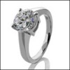 2 CT AAA QUALITY ROUND CZ SOLITAIRE RING