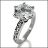 AAA HIGH QUALITY 3 CARAT CUBIC ZIRCONIA ENGAGEMENT RING