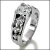 AAA HIGH QUALITY 1.75 ROUND CZ 4 PRONG ENGAGEMENT RING