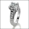 1.5 Carat High Quality Round CZ Engagement Ring 