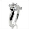 1 CARAT AAA HIGH QUALITY PEAR SHAPED CZ SOLITAIRE RING