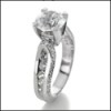 1.5 HIGH QUALITY ROUND CZ 14K ENGAGEMENT RING