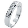 CUBIC ZIRCONIA PRINCESS CHANNEL BAND 