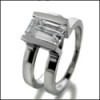 1.25 AAA HIGH QUALITY CUBIC ZIRCONIA 14K SOLITAIRE RING