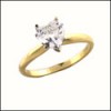 1.5 CARAT CZ HEART SOLITAIRE RING
