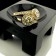 Two tone Gold CZ Anniversary ring