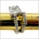 1 Carat Cubic Zirconia Princess cut Engagement Ring in 14k white gold