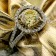 Canary Cubic Zirconia Platinum ring