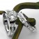1.75 CARAT ROUND AAA QUALITY CUBIC ZIRCONIA MATCHING RING SET