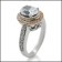 OVAL CUBIC ZIRCONIA RING 