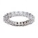 SHARED PRONG CZ ETERNITY BAND 